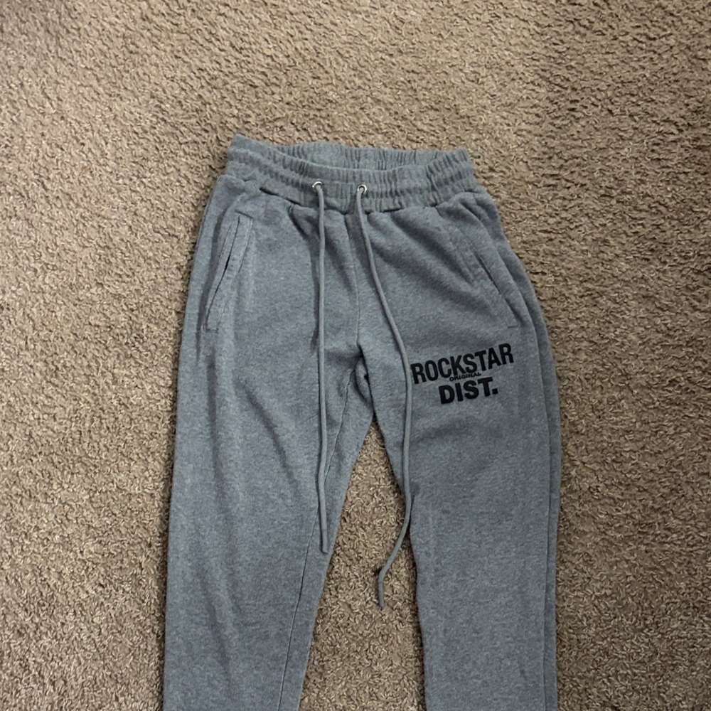 Rockstar Dist. Gray Women's Joggers